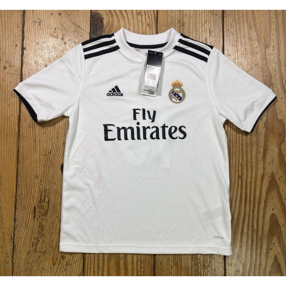 Adidas Youth M 2018 - 2019 Real Madrid Modric Jersey Home football shirt Kit NWT